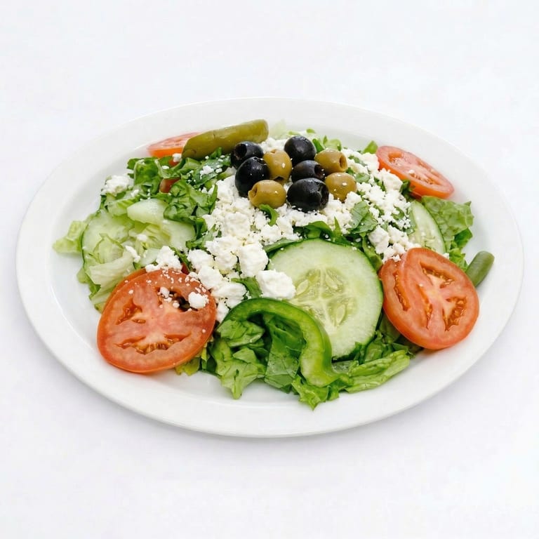 Fresh Greek Salad and More Mediterranean Delights
