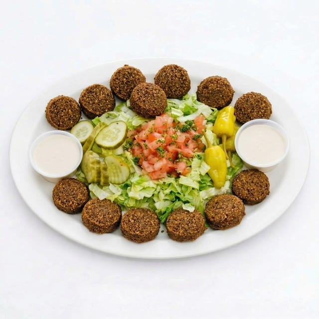 Falafel Platter.